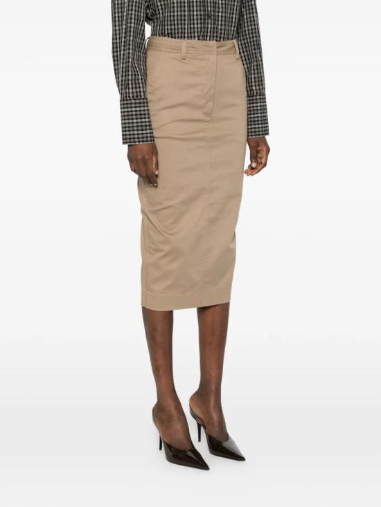 26SS 더 레이티스트 미디 스커트 TLW09008T0176ABTP T0031 COGNAC - THE LATEST