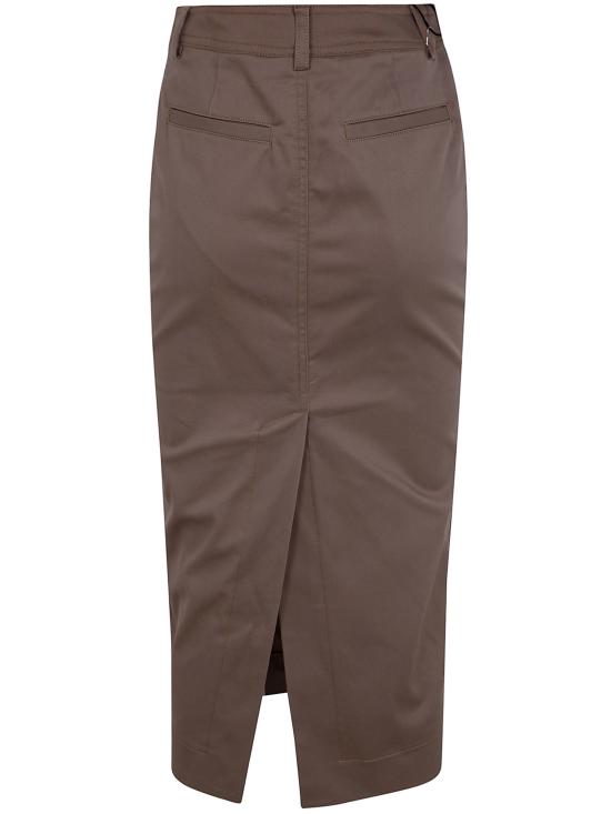 26SS 더 레이티스트 미디 스커트 TLW09008T0176ABTP T0031 COGNAC - THE LATEST