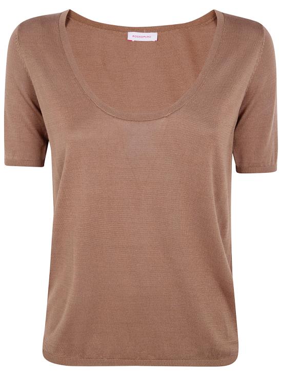 26SS 로쏘퓨로 반팔 티셔츠 RE8446M 008 COFFEE