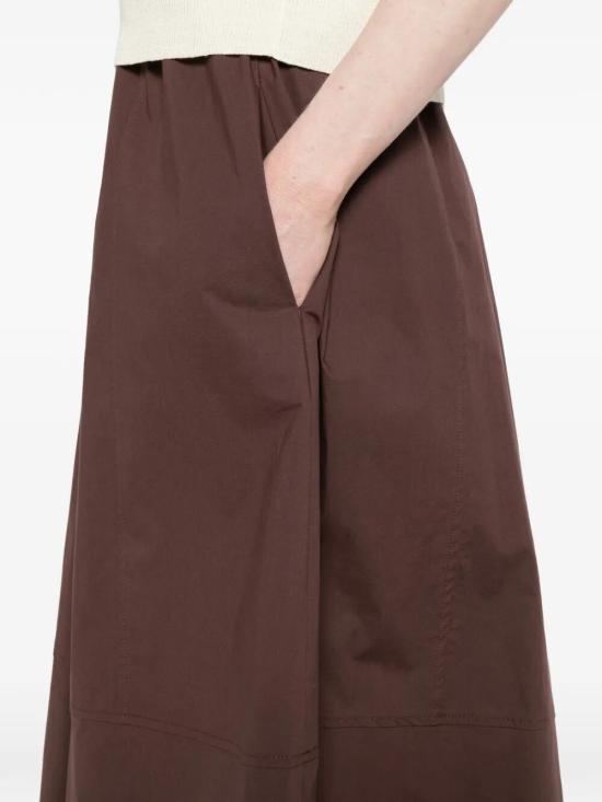 26SS 안토넬리 피렌체 롱 스커트 Q9715 135B 240 BROWN - ANTONELLI FIRENZE