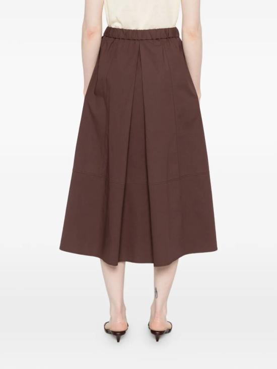 26SS 안토넬리 피렌체 롱 스커트 Q9715 135B 240 BROWN - ANTONELLI FIRENZE