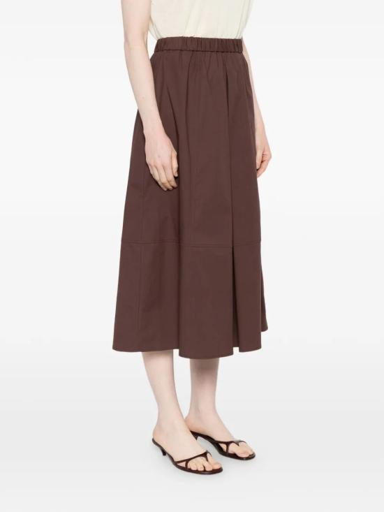 26SS 안토넬리 피렌체 롱 스커트 Q9715 135B 240 BROWN - ANTONELLI FIRENZE