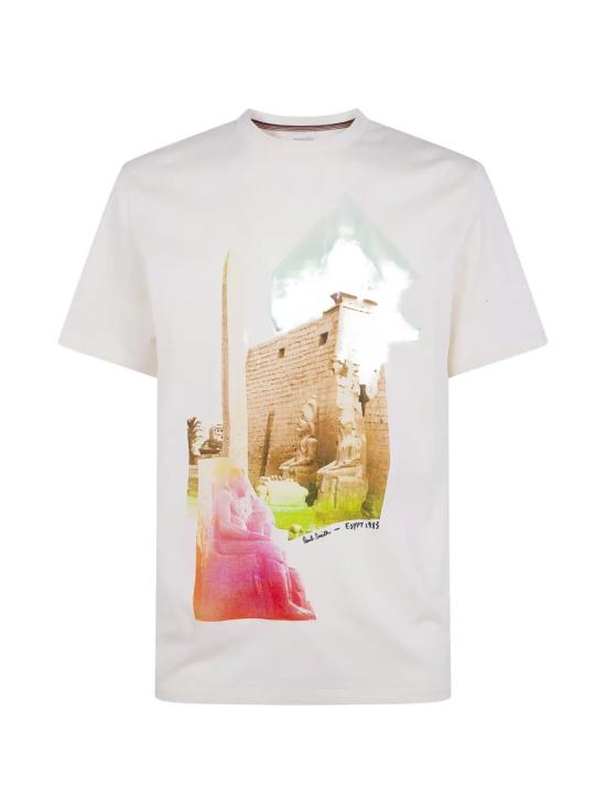 26SS 폴 스미스 반팔 티셔츠 M1R 919T VP5657 04 WHITE - PAUL SMITH