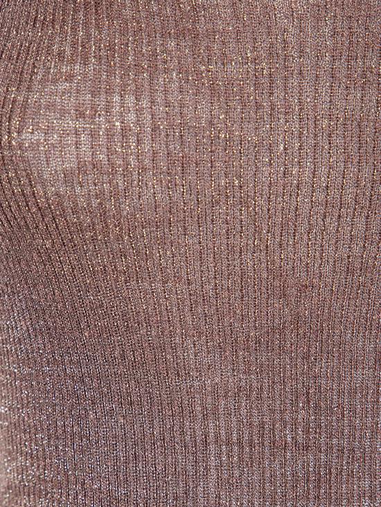 26SS 트윈셋 민소매 티셔츠 261TT3212 13566 COFFEE LIQUEUR LUREX - TWINSET