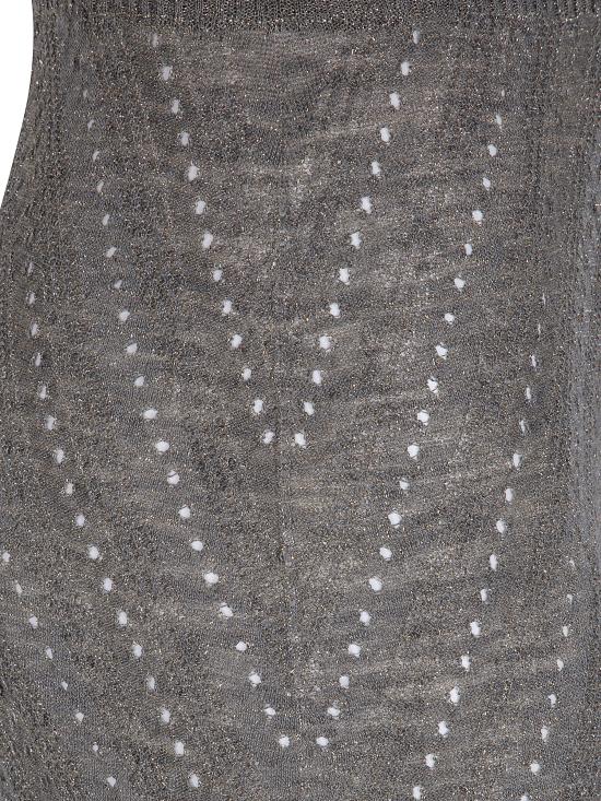 26SS 트윈셋 롱 스커트 261TT3211 13565 LUREX LIGHT ALP GREEN - TWINSET