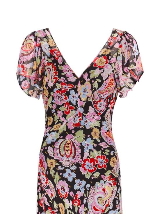 26SS 릭소 롱 원피스 010 05540 226 08019 CARA FLORAL BLACK - RIXO