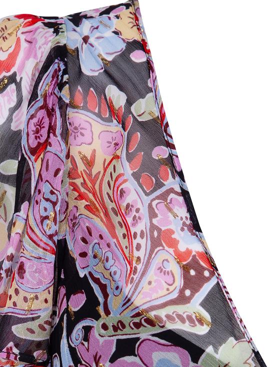 26SS 릭소 미디 원피스 010 05540 226 08019 CARA FLORAL BLACK - RIXO