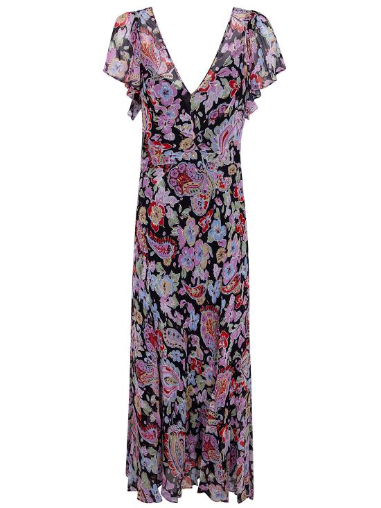 26SS 릭소 롱 원피스 010 05540 226 08019 CARA FLORAL BLACK