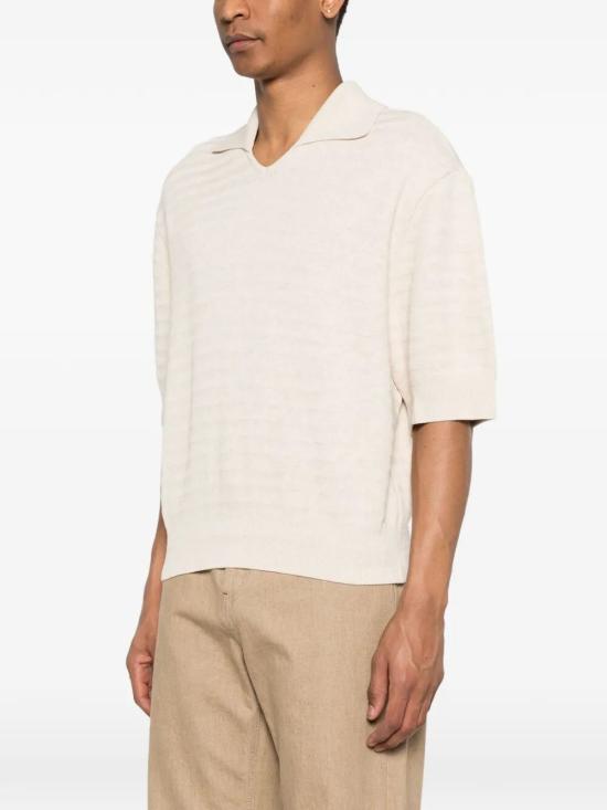 26SS 자크뮈스 스웨터 26EPOM00613AK00302 130 LIGHT BEIGE - JACQUEMUS