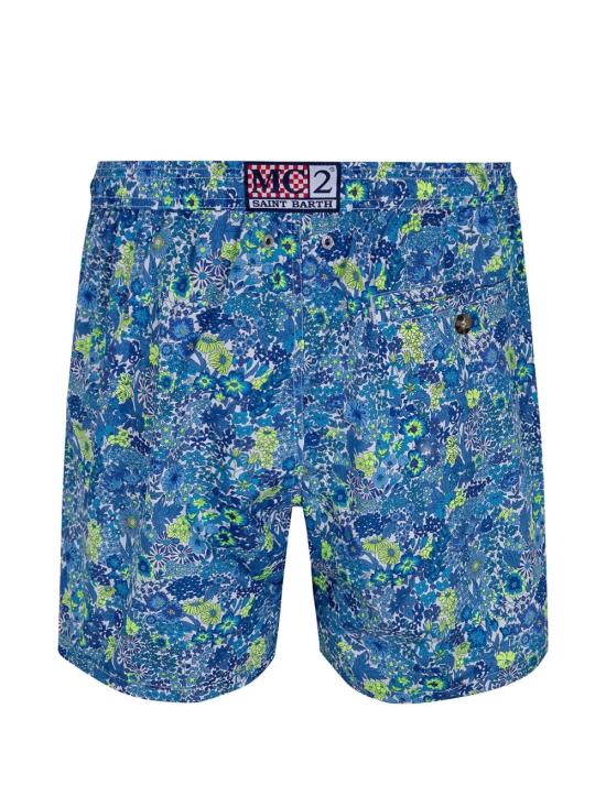 26SS 세인트바쓰 스윔팬츠 LIG0003 02078L 098 1794 BLUE YELLOW - MC2 SAINT BARTH