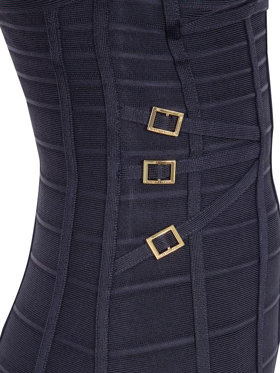 26SS 엘리자베타프랜치 미디 원피스 AM24D62E2 110 BLACK - ELISABETTA FRANCHI