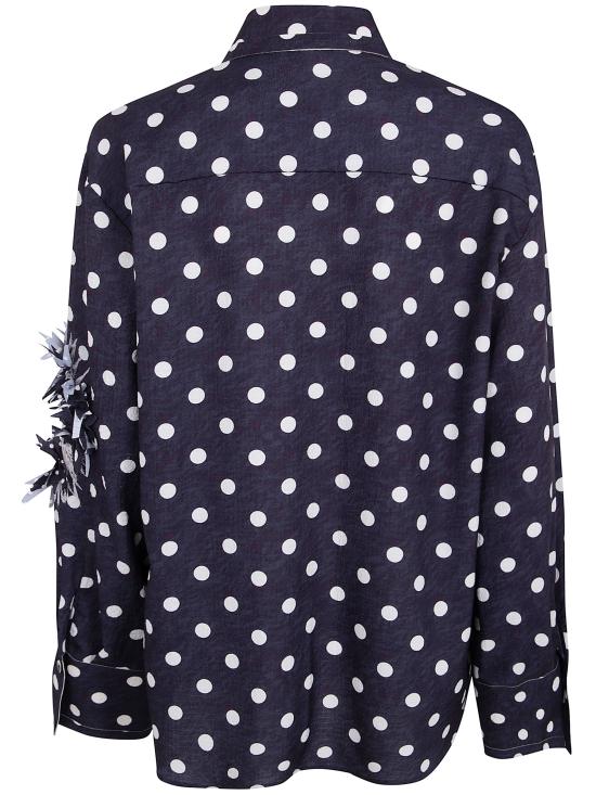 26SS 아비우 블라우스 1D3609 PZ391 BLACK ECRU - AVIU