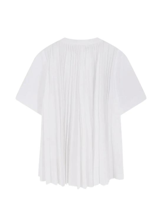 26SS 사카이 반팔 티셔츠 26 08544 101 WHITE - SACAI