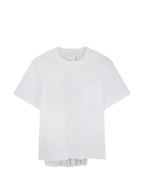 26SS 사카이 반팔 티셔츠 26 08544 101 WHITE - SACAI