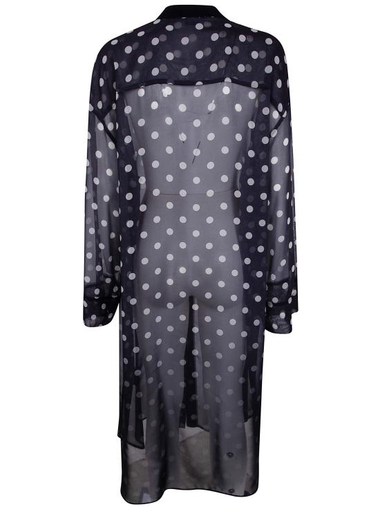 26SS 아비우 블라우스 1D3610 PZ691 BLACK ECRU - AVIU