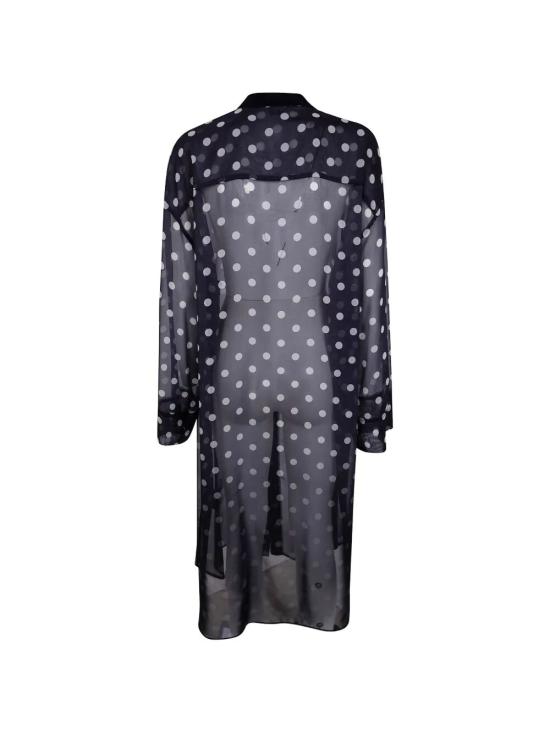 26SS 아비우 블라우스 1D3610 PZ691 BLACK ECRU - AVIU