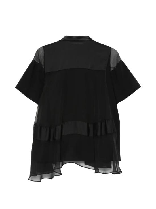 26SS 사카이 반팔 티셔츠 26 08545 001 BLACK - SACAI