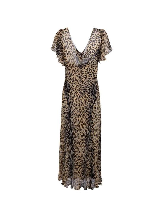 26SS 릭소 롱 원피스 010 05540 226 08000 NINA LEOPARD BROWN - RIXO