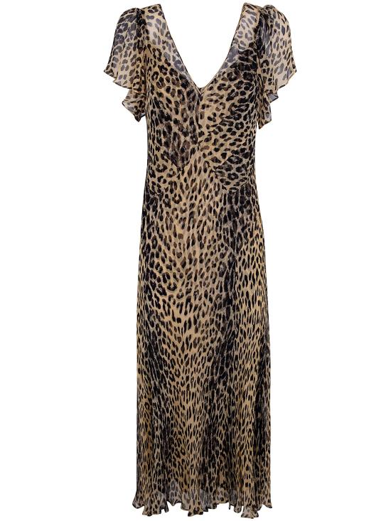 26SS 릭소 롱 원피스 010 05540 226 08000 NINA LEOPARD BROWN
