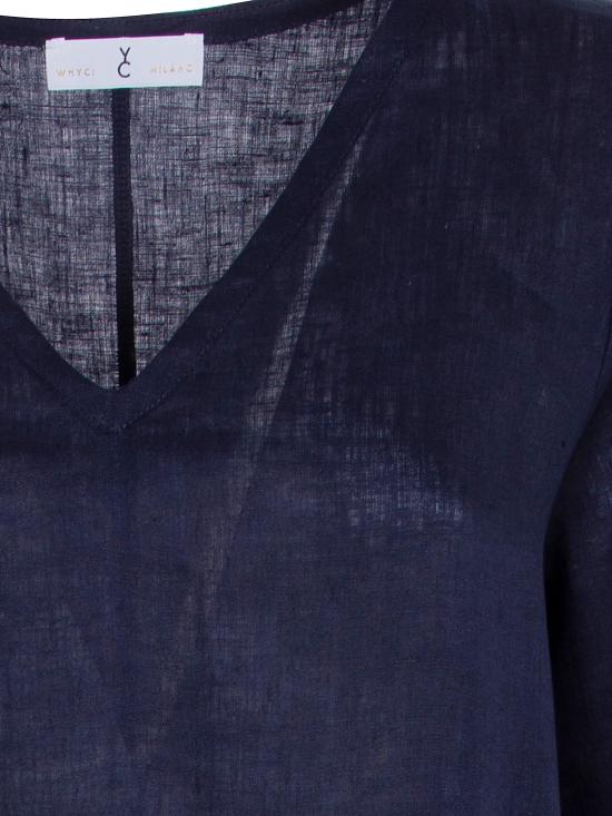 26SS 와이치 롱 원피스 1015 0031 NAVY - WHYCI