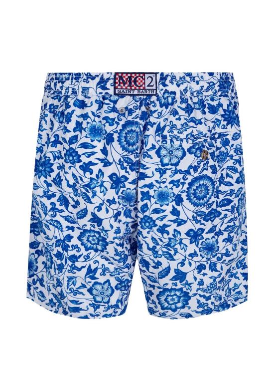 26SS 세인트바쓰 스윔팬츠 LIG0013 00777L FLW01 BLUE FANCY - MC2 SAINT BARTH
