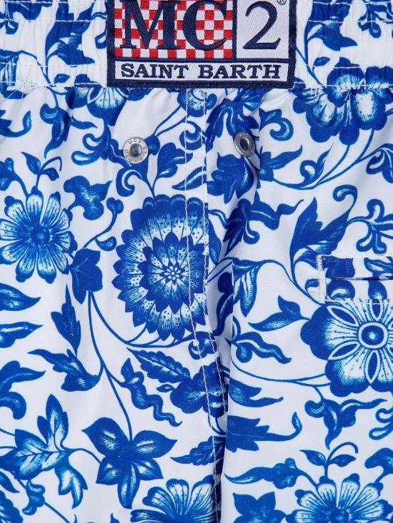 26SS 세인트바쓰 스윔팬츠 LIG0013 00777L FLW01 BLUE FANCY - MC2 SAINT BARTH