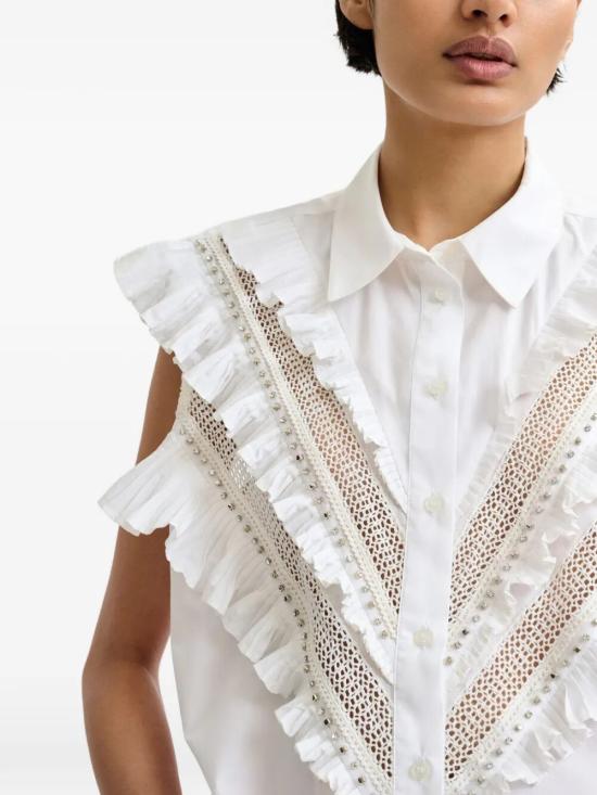 26SS 에쌍씨엘 블라우스 JEANDARLENE WH00 WHITE - ESSENTIEL