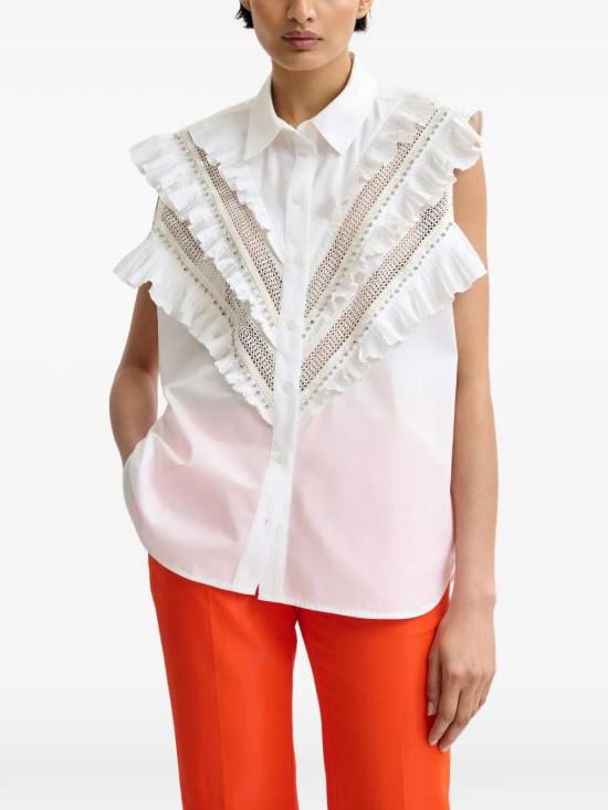 26SS 에쌍씨엘 블라우스 JEANDARLENE WH00 WHITE - ESSENTIEL