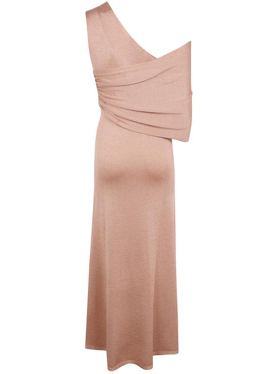26SS 트윈셋 롱 원피스 261TT3010 13573 DARK PEARL ROSE LUREX - TWINSET