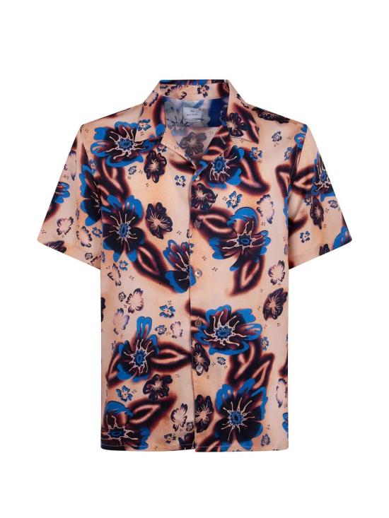 26SS PS 바이 폴스미스 반팔 셔츠 M2R 695U V22652 16 ORANGE - PS BY PAUL SMITH