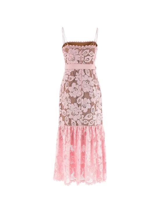 26SS 셀프 포트레이트 미디 원피스 SS26 007MA PINK - SELF PORTRAIT