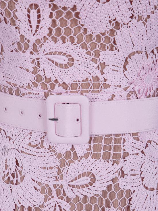 26SS 셀프 포트레이트 미디 원피스 SS26 007MA PINK - SELF PORTRAIT