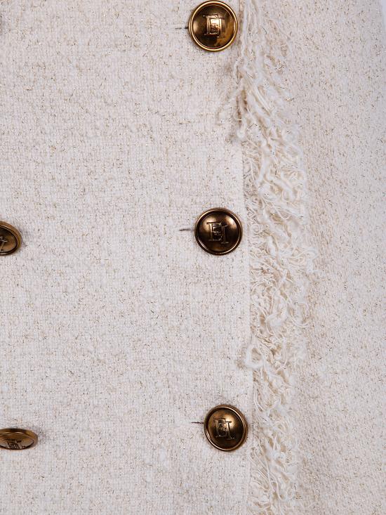 26SS 엘리자베타프랜치 미디 스커트 GK32R62E2 193 BUTTER - ELISABETTA FRANCHI