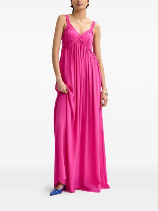 26SS 에쌍씨엘 롱 원피스 JACOBEAN ML39 MAUVE LOVE - ESSENTIEL
