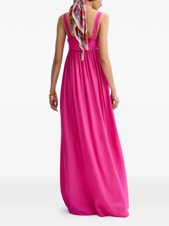 26SS 에쌍씨엘 롱 원피스 JACOBEAN ML39 MAUVE LOVE - ESSENTIEL