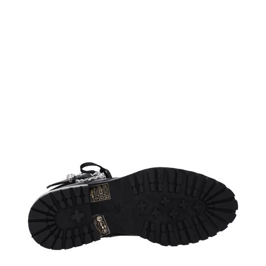 25SS 지미추 부츠 CHERICOMBATFLATOGLTBLACK - JIMMY CHOO