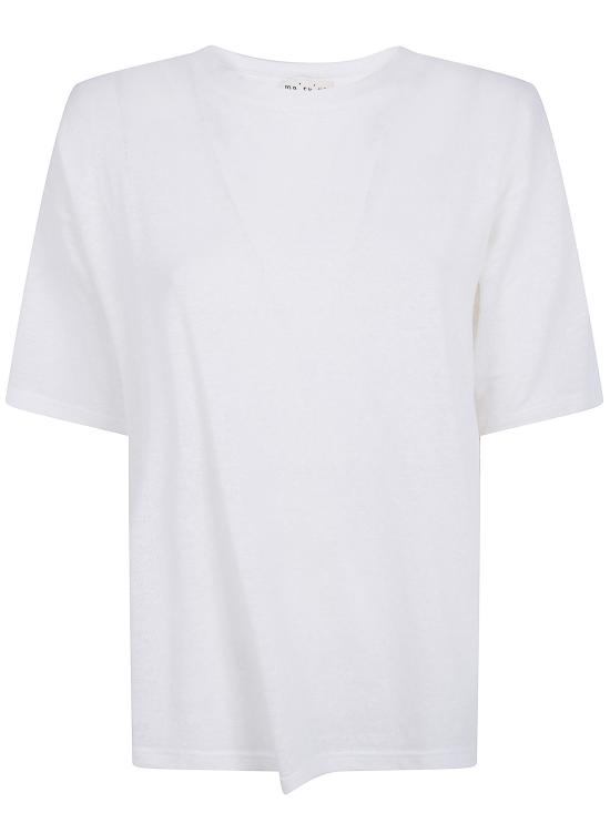 26SS 마리아 반팔 티셔츠 YSJ111 J1 WHITE