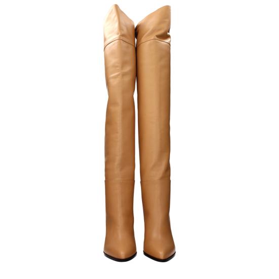 25SS 지미추 부츠 MACEOOTK85SQMCARAMEL - JIMMY CHOO