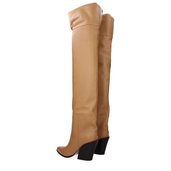25SS 지미추 부츠 MACEOOTK85SQMCARAMEL - JIMMY CHOO