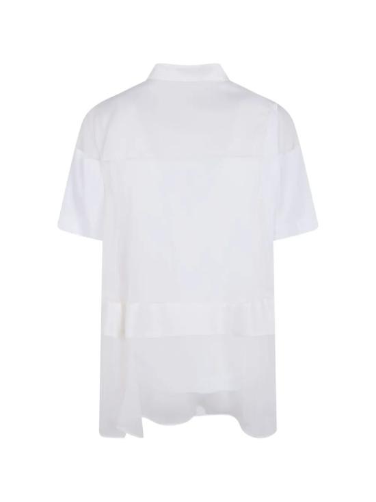 26SS 사카이 반팔 티셔츠 26 08545 127 WHITE ECRU - SACAI