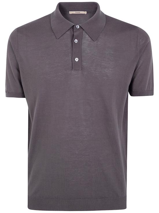 26SS 누어 폴로 티셔츠 261MYA10024 08 DARK BROWN