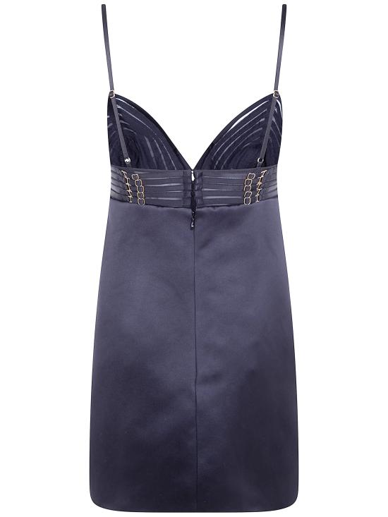 26SS 엘리자베타프랜치 미디 원피스 AB95062E2 110 BLACK - ELISABETTA FRANCHI