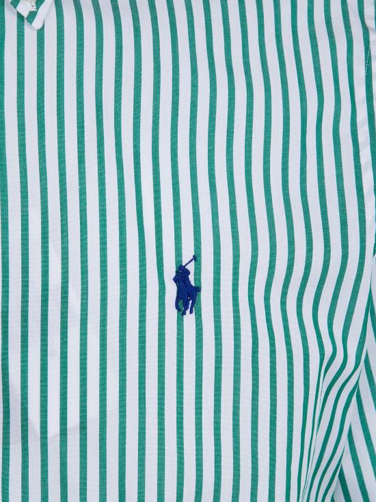 26SS 폴로 랄프로렌 긴팔 셔츠 710 B15 595 003 WHITE ERIN GREEN - POLO RALPH LAUREN