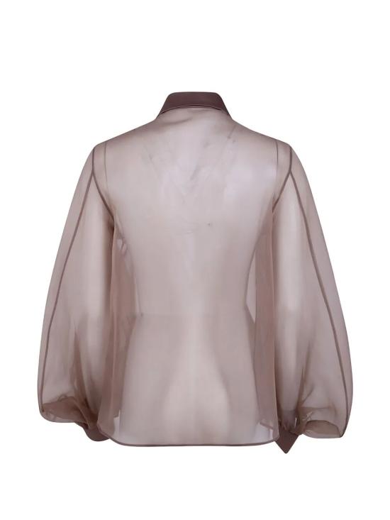 26SS 디익스테리어 블라우스 62682 A MOKA - D. EXTERIOR