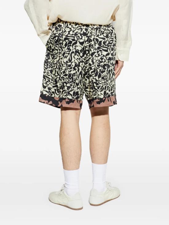 26SS 드리스 반 노튼 숏팬츠 261 020931 3085 900 BLACK - DRIES VAN NOTEN