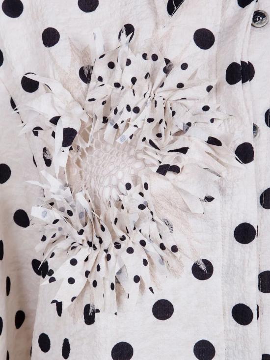 26SS 아비우 블라우스 1D3609 PZ302 ECRU BLACK - AVIU