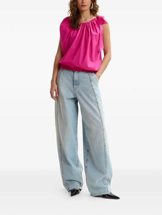 26SS 에쌍씨엘 민소매 티셔츠 JAYLAH ML39 MAUVE LOVE - ESSENTIEL