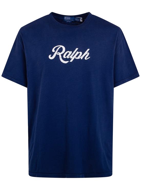 26SS 폴로 랄프로렌 반팔 티셔츠 710 936 401 011 098 DARK COBALT WHITE