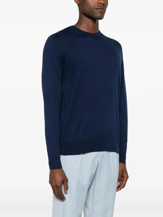 26SS 존스메들리 스웨터 ROWLAND FRENCH NAVY - JOHN SMEDLEY