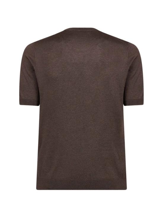 26SS 딸리아토레 반팔 티셔츠 JOSH GSE26 03 184 DARK BROWN - TAGLIATORE